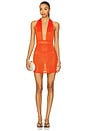 view 1 of 3 Tala Dress in Hot Orange