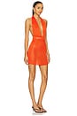 view 2 of 3 Tala Dress in Hot Orange