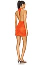view 3 of 3 Tala Dress in Hot Orange