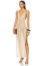 view 1 of 5 Yarelis Dress in Gold Sand