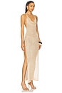 view 3 of 5 Yarelis Dress in Gold Sand
