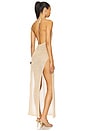 view 4 of 5 Yarelis Dress in Gold Sand