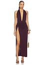 view 1 of 4 ROBE BAYAD in Wine