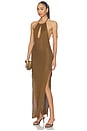 view 1 of 4 ROBE MAXI in Dark Olive