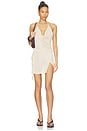 view 1 of 3 ROBE COURTE YALIA in Shell