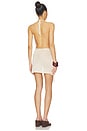 view 3 of 3 ROBE COURTE YALIA in Shell