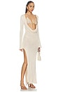 view 1 of 4 ROBE MAXI LILA in Shell