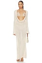 view 2 of 4 ROBE MAXI LILA in Shell