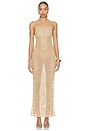 view 2 of 4 VESTIDO SOLARA in Gold Sands