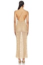 view 4 of 4 VESTIDO SOLARA in Gold Sands
