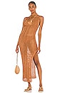 view 1 of 3 Piper Dress in Rust