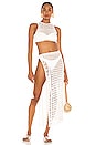 view 1 of 4 Remi Crop Top & Eliana Skirt Set in White