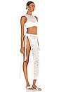 view 2 of 4 Remi Crop Top & Eliana Skirt Set in White