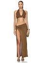 view 5 of 6 Delani Top in Dark Olive