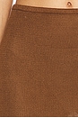 view 6 of 6 Jayla Skirt in Pecan Brown