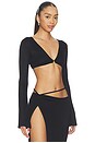 view 2 of 4 Inga Top in Black