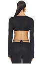 view 3 of 4 Inga Top in Black
