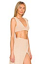 view 2 of 4 Amaris Crop Top in Sand