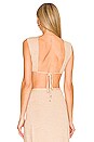 view 3 of 4 Amaris Crop Top in Sand