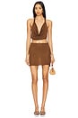 view 4 of 4 Jayla Top in Pecan Brown