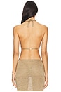 view 3 of 4 Zuhana Top in Metallic Khaki