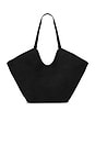 view 2 of 4 Dahlia Tote Bag in Suede Black