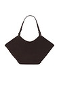 view 2 of 4 Dilba Mini Tote Bag in Suede Chocolate