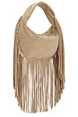 view 3 of 4 Agnes Mini Bag in Suede Sand