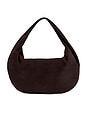 view 2 of 4 Alva Shoulder Bag in Suede Chocolate