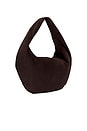 view 3 of 4 Alva Shoulder Bag in Suede Chocolate