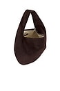 view 4 of 4 Alva Shoulder Bag in Suede Chocolate