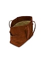 view 4 of 4 Lesley Tote Bag in Suede Bourbon
