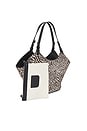 view 3 of 4 Dilba Mini Tote Bag in Leather Hair Chocolate Dot