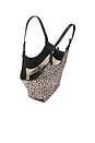 view 4 of 4 Dilba Mini Tote Bag in Leather Hair Chocolate Dot