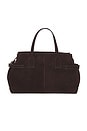 view 1 of 4 Lisa Bowler Bag in Suede Chocolate