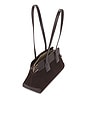 view 4 of 4 Greta Shoulder Bag in Suede Chocolate