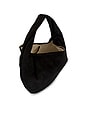 view 4 of 4 ALVA ショルダーバッグ in Suede Black