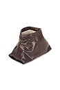 view 5 of 5 Clay Clutch in Chocolate Leather Snake