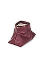 view 4 of 4 Clay Clutch in Burgundy Leather