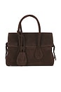 view 2 of 5 MINI-SAC LYDIA in Chocolate Suede