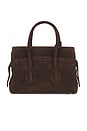 view 4 of 5 MINI-SAC LYDIA in Chocolate Suede