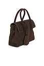 view 5 of 5 MINI-SAC LYDIA in Chocolate Suede