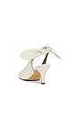 view 3 of 5 Franchesca Bow Slingback Heel in Creme