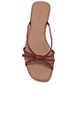 view 4 of 5 Mimosa Leather Suede Sandal in Rust