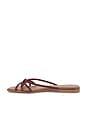 view 5 of 5 Mimosa Leather Suede Sandal in Rust