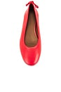 view 4 of 5 バレーフラット in Poppy Red