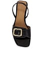 view 4 of 5 SANDALES JOJO in Black Leather