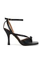 view 1 of 5 Margo Sandal in Black Leather