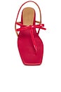 view 4 of 5 SANDALES SINA in Cherry Leather Patent