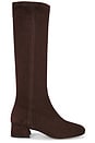 view 1 of 5 BOTTINES EDEN in Chocolate Suede
